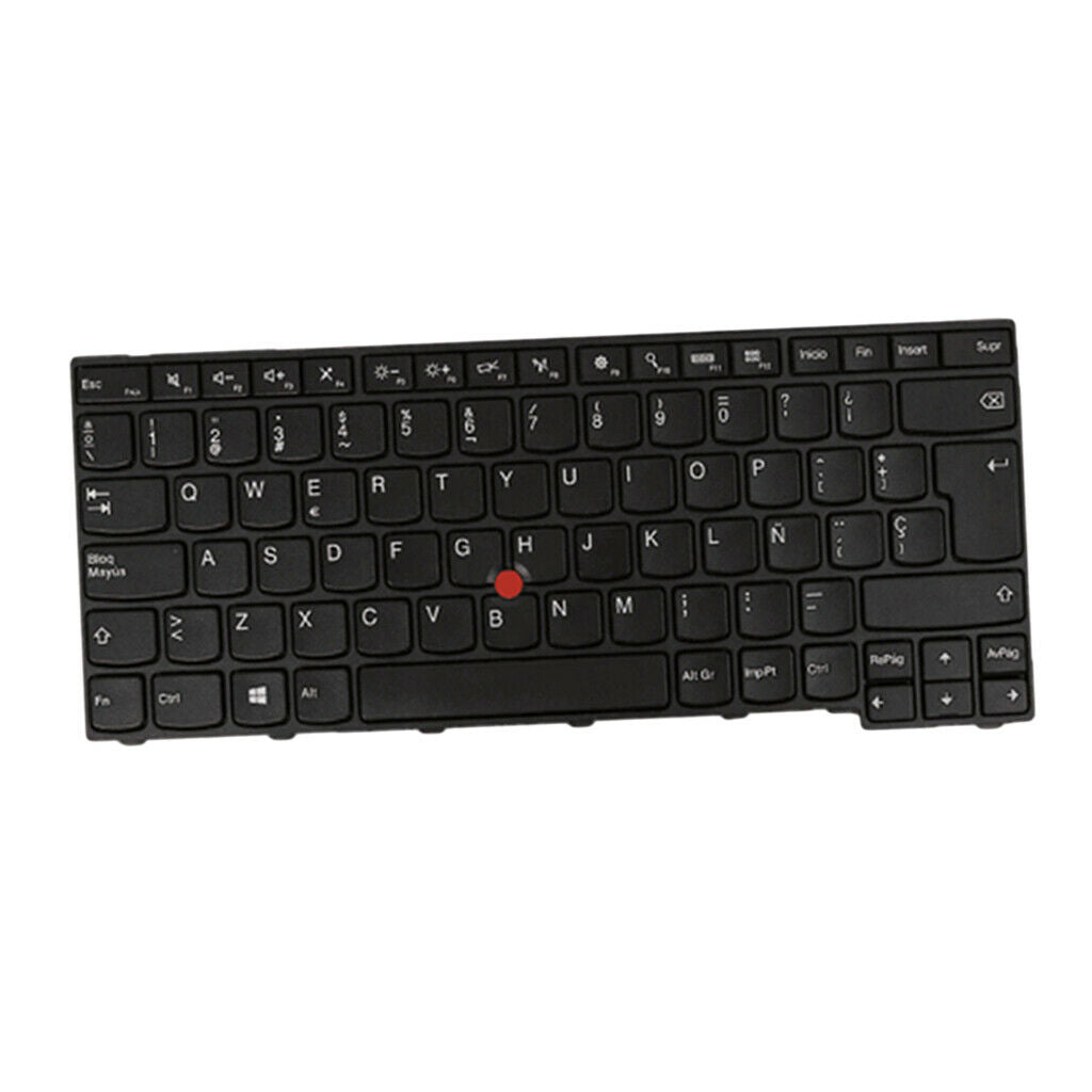 New Laptop Keyboard Spanish Layout Repair Part Accs for Lenovo Thinkpad E470