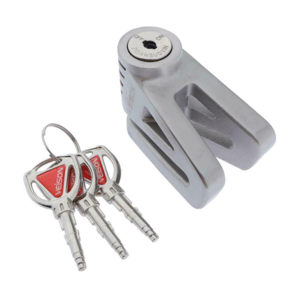 New Anti-theft DT7 Disc Brake Lock Alarming Warning Alloy Waterproof Scooter
