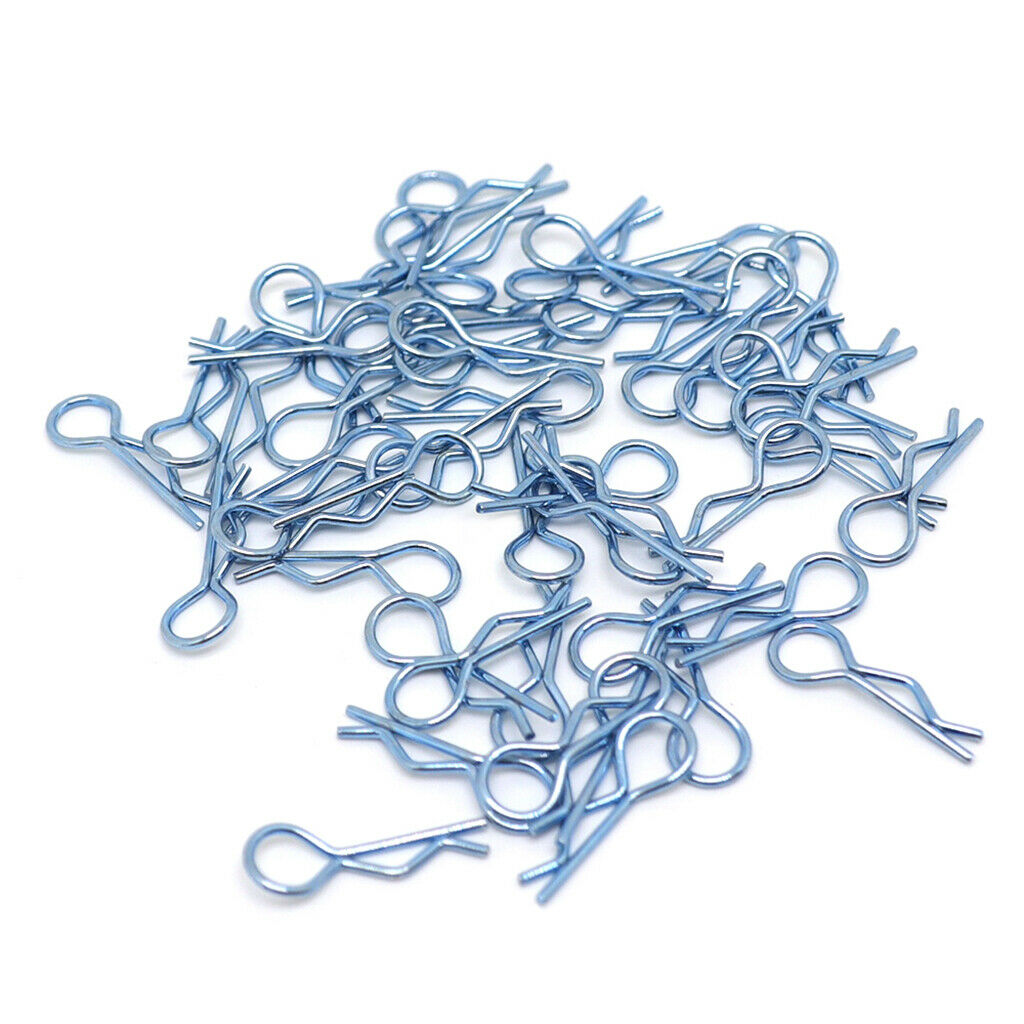 180/set Metal RC Body Shell R Shape Clips for 1/10 1/12 RC Racing Car Accs