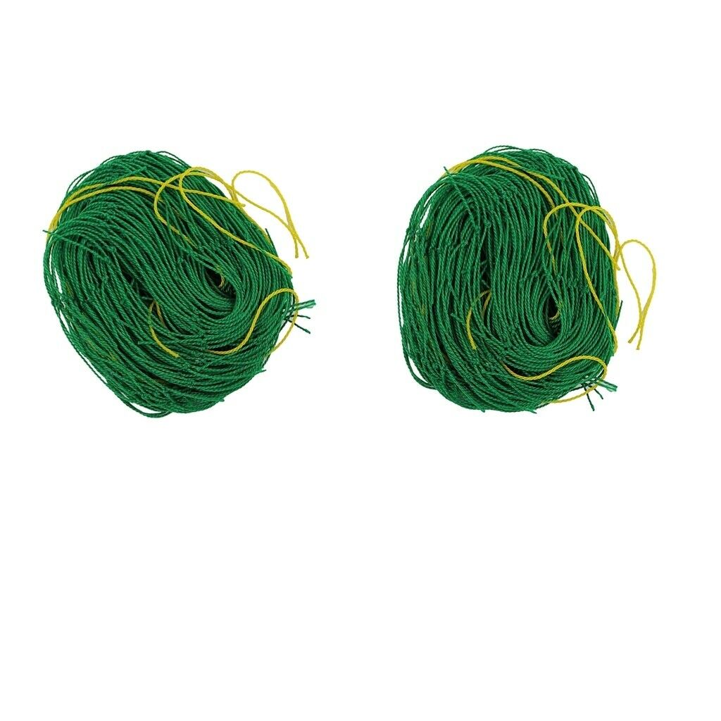 2x Durable Plant Trellis Netting Vine Trellis Net Support Vegetables &Fruits