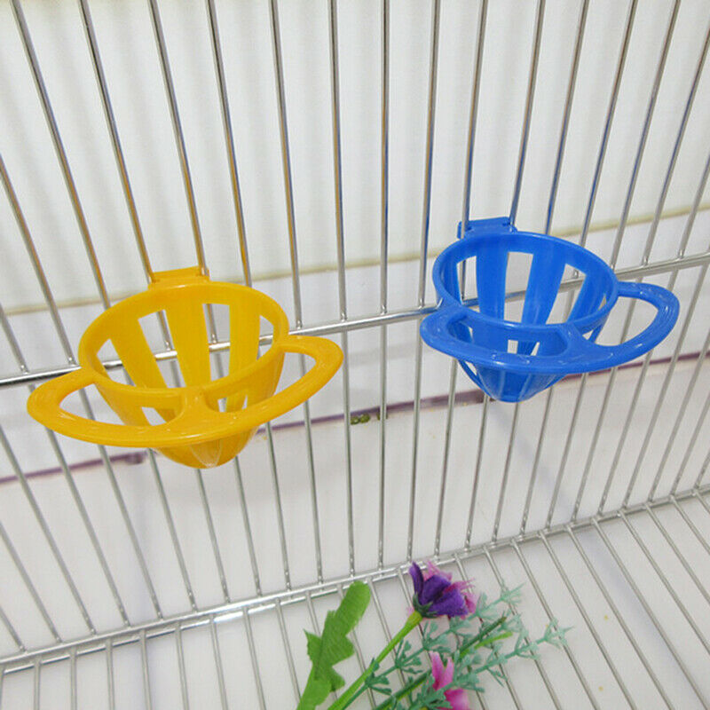 1Pc Pet Bird Eggs Nest Pan Parrot Nest Box Plastic Bird Cage Decoration NkJ Fx