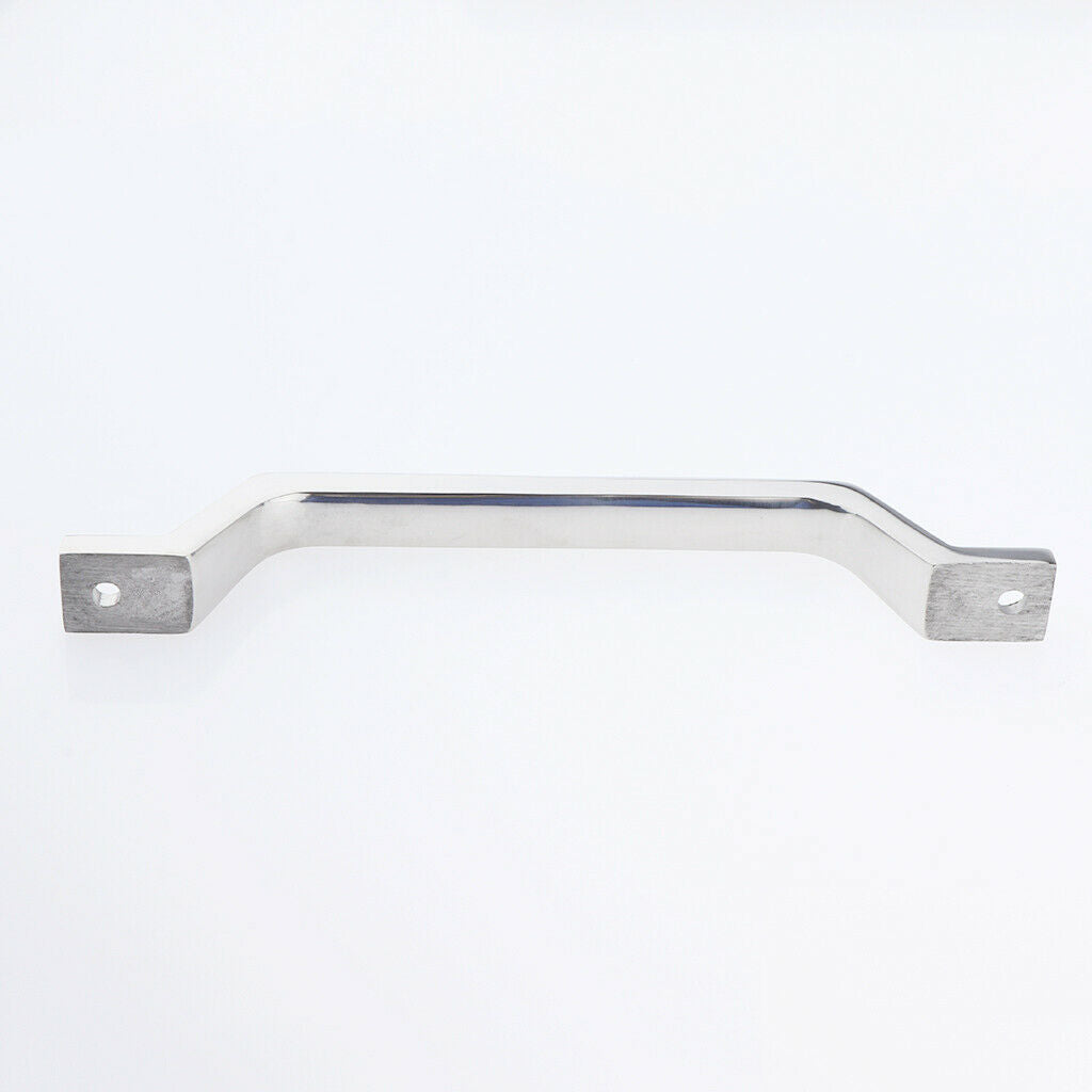 Marine Stainless Steel Boat Door Hatch Grab Handle Handrail Square Base