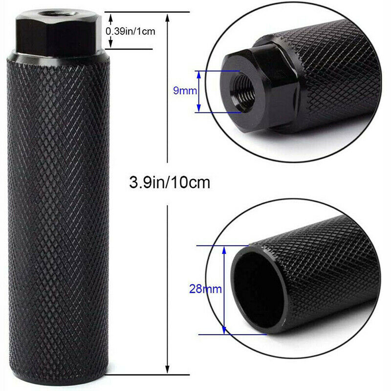 2pcs Mountain Bike BMX Alloy Foot Stunt Pegs Footrest Lever Cylinder Grip AxleHN