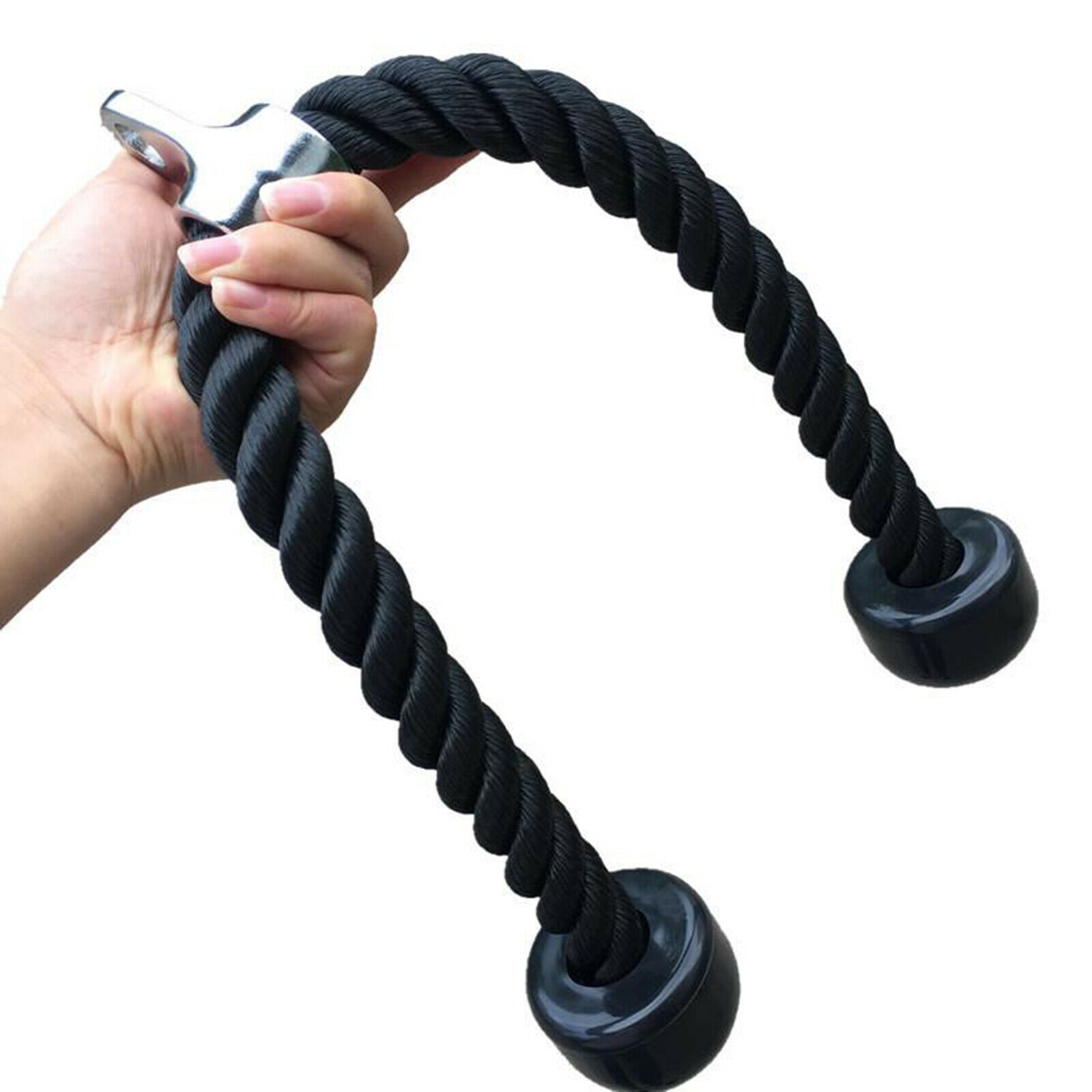 High Strength Tricep Biceps Rope Pull Down Handle, Easy to Grip & Non-Slip,