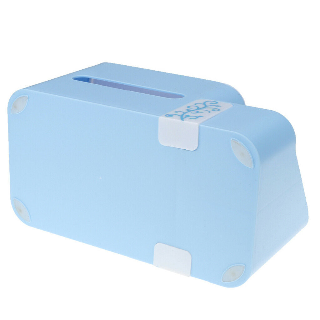 Napkin Holder Remote Control Plastic Storage Box Home Office Desk Tissue Box