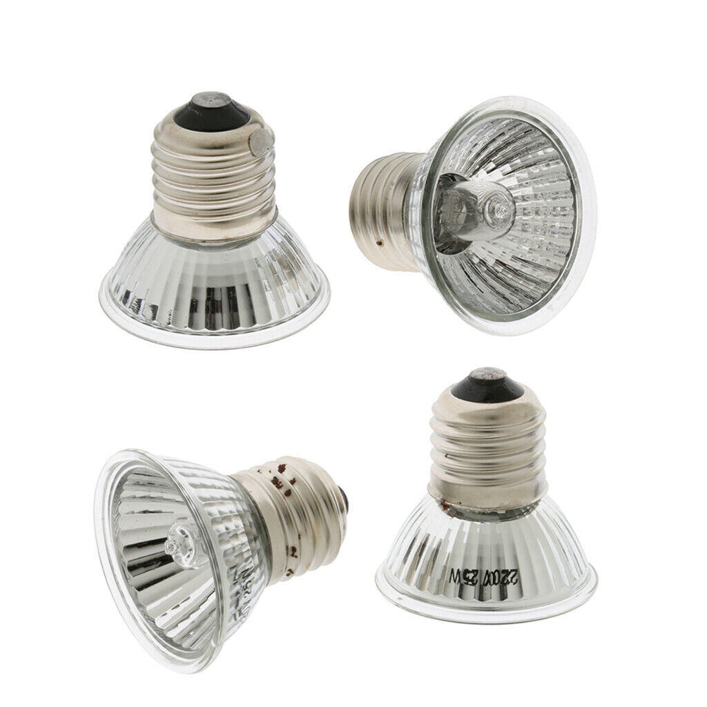 4x Pet Bird Breeding Heating Bulb Heat Lamp Daylight Reptile Brooder Lamp