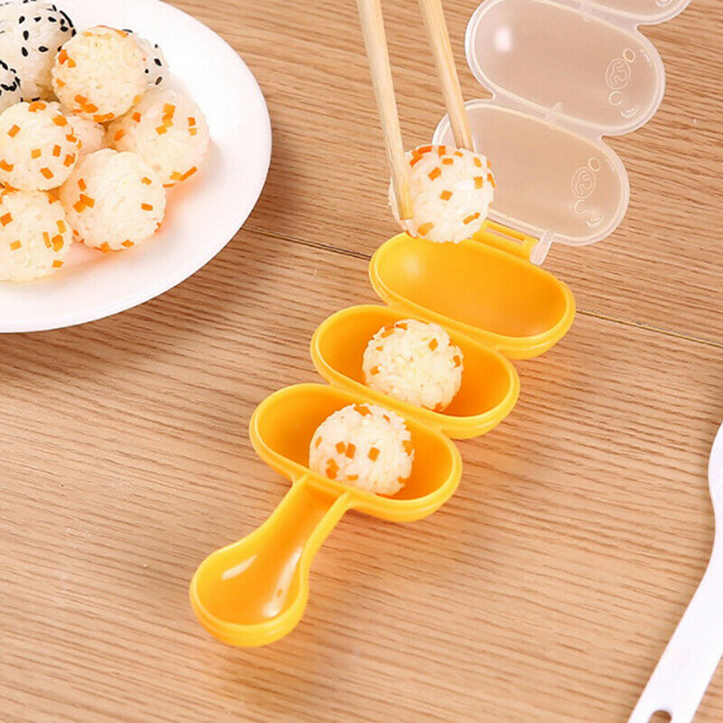Baby Infant Kids Mini Rice Ball Mold Shakers DIY Food Sushi Maker Mould C.l8