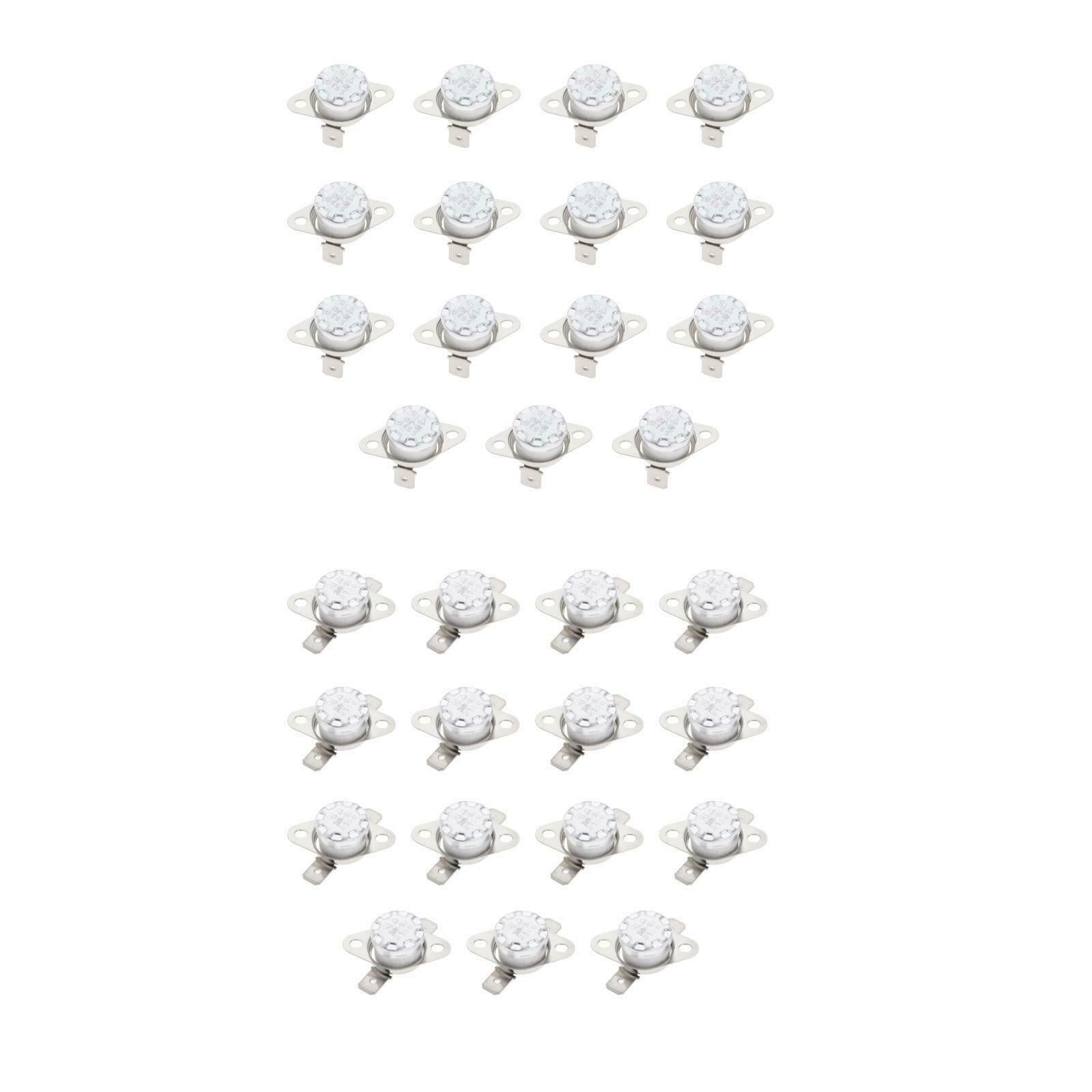 KSD301 30Pcs 150 ° C + 155 ° C thermostat NC thermal switch normally closed