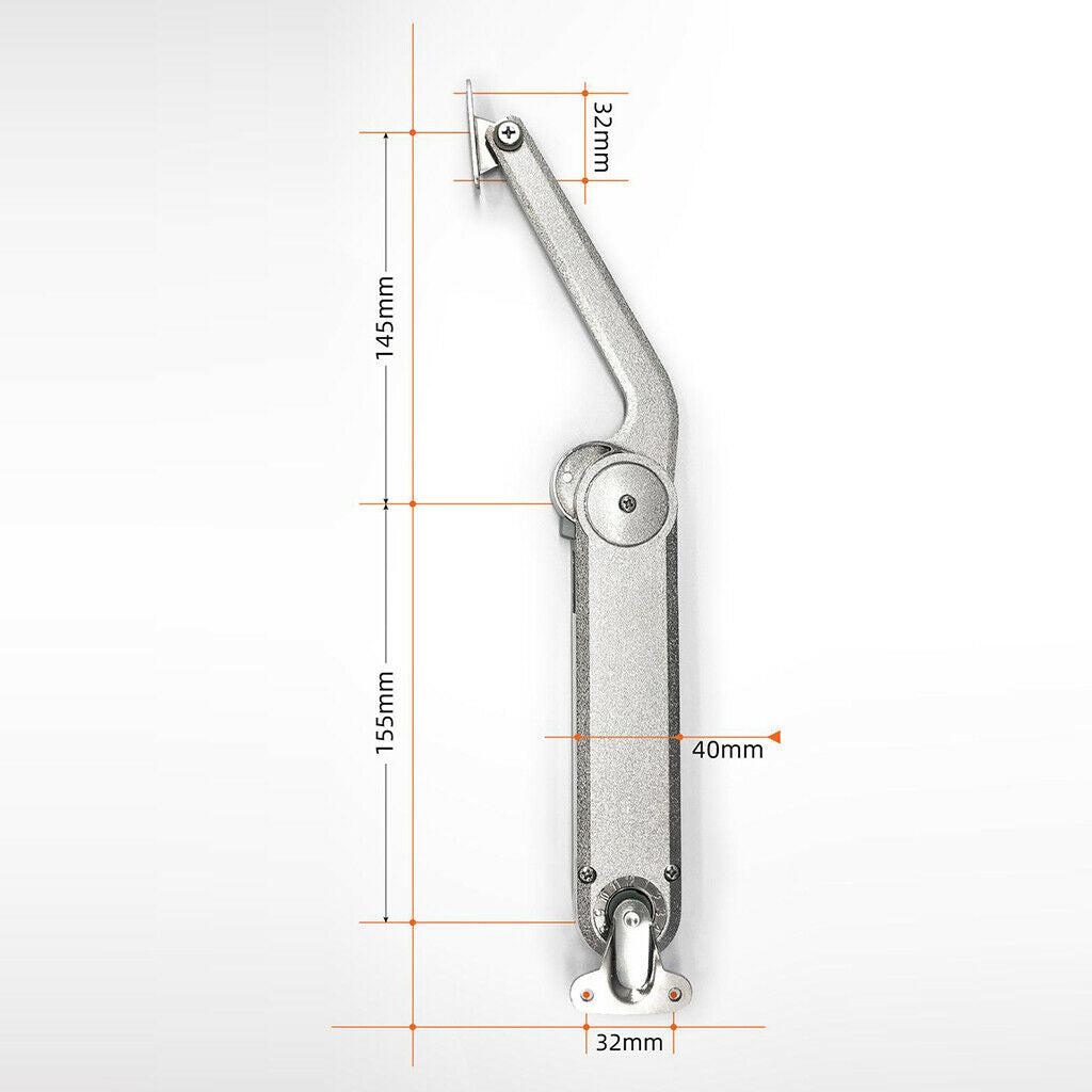 66.1lbs 11.81inch Super Heavy-duty Hydraulic Support Rod for Furniture Door