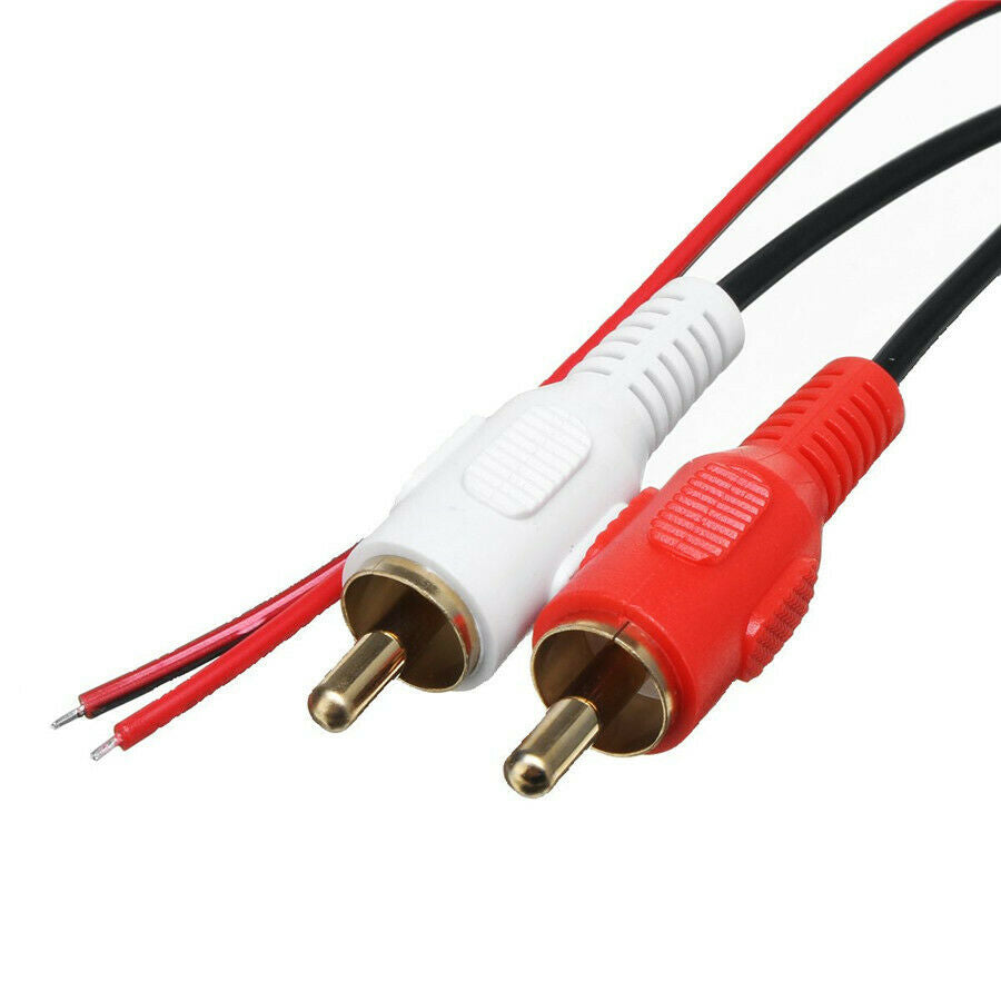 Car bluetooth Wireless Connection Adapter For Stereo W/ 2RCA AUX IN Music Audio