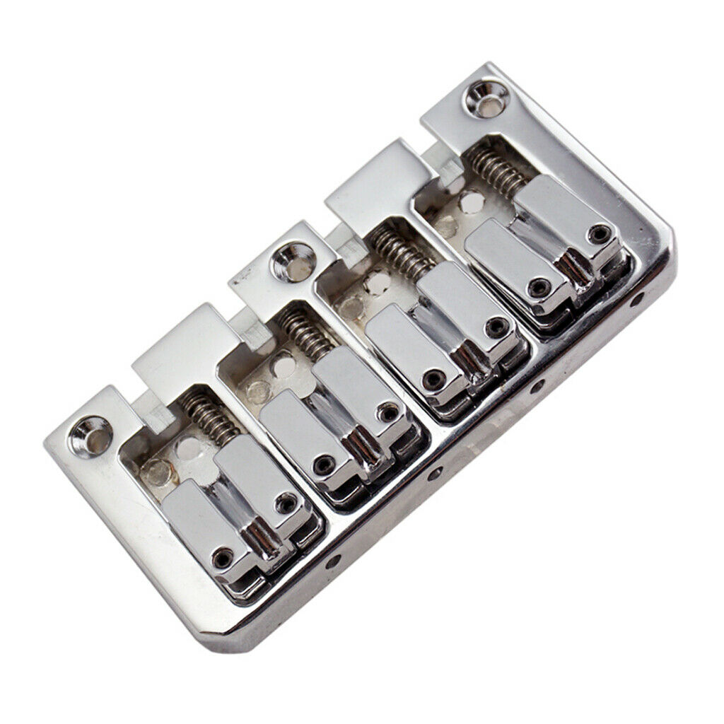 1 Set 4 String Bass Bridge+3 Ply Pickguard For Electric Guitar Bass Parts