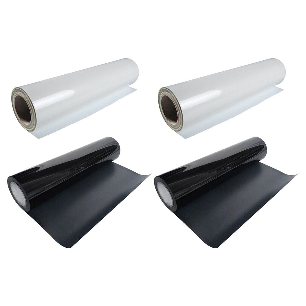 4x Printable Heat Transfer Vinyl Sheets for Iron On T Shirts Arts Crafts Paper