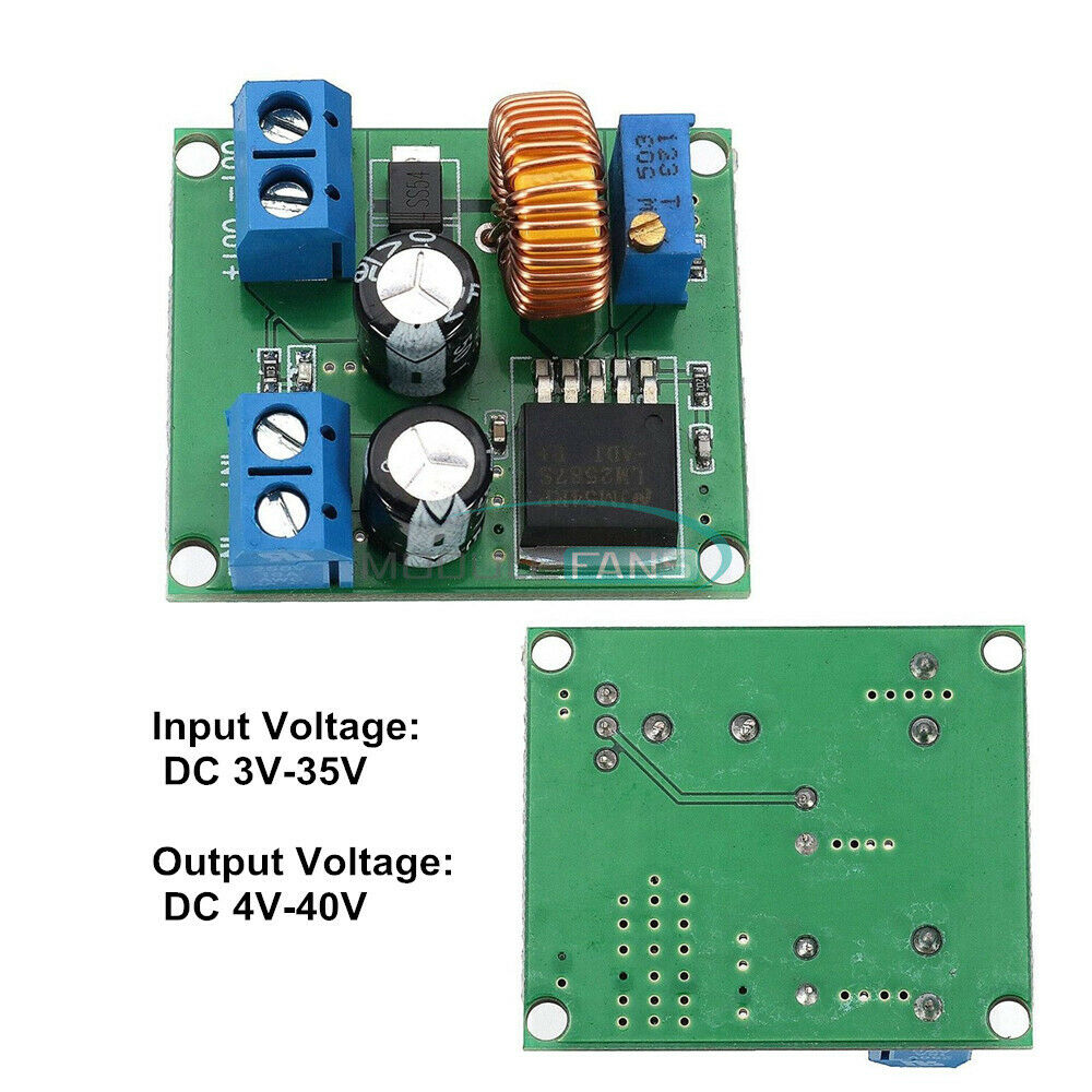 DC-DC 3V 5V 12V to 19V 24V 30V 36V 1A Step Up Power Supply Module
