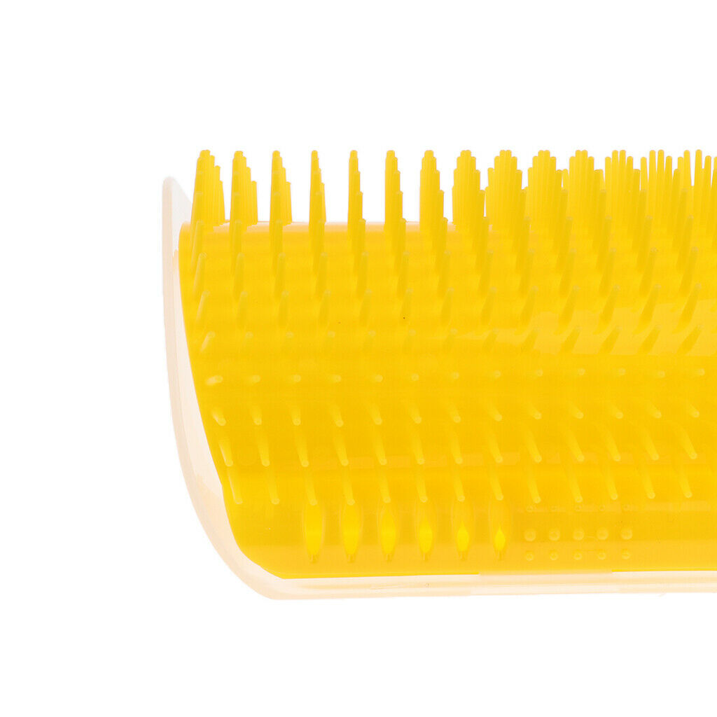 2-pack Dog Cat Soft Self Groomer Grooming Brush Massage Comb w/ Catnip