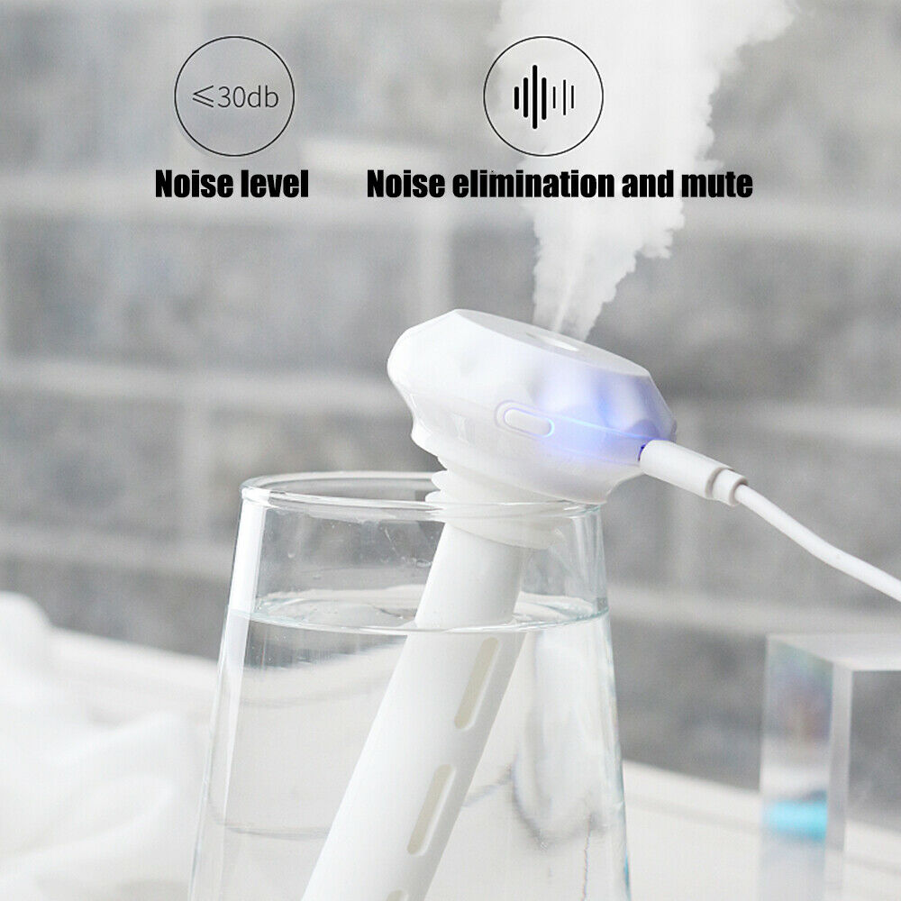 Car Mini Portable Air Humidifier Desktop USB Bottle Purifier Mist Oil Aroma Home