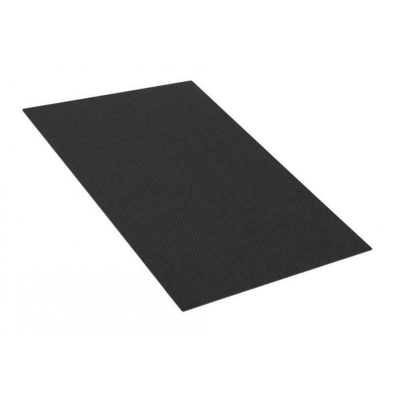 Black 100% Carbon Fiber Plate Panel 200x300mm 0.5-3.0mm Matte 200x300x1.5mm