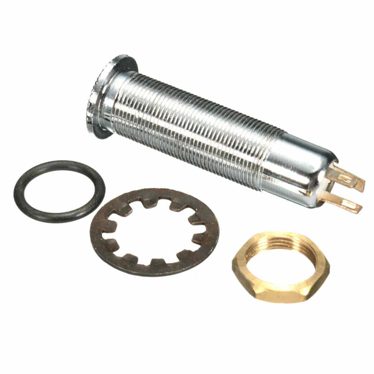 Guitar Bass Input/Output Active Barrel Jack Socket For Electric Guitar Bass
