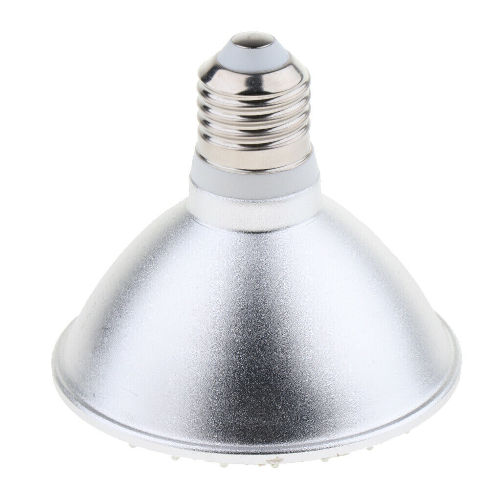 Led Light Bulb E27 12W PAR30 RGB Dimmable Spotlight for Home, Living Room, Party