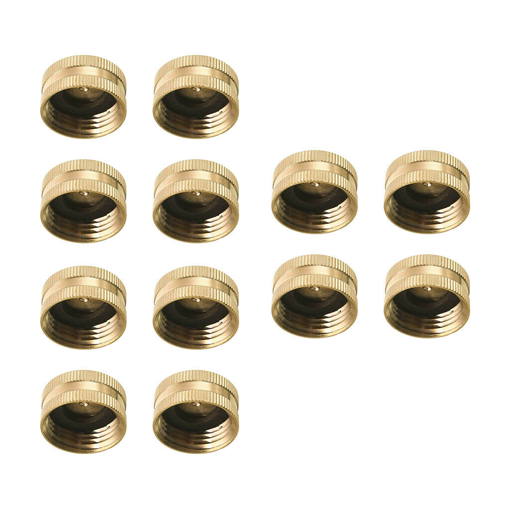 12Pcs Garden Hose Female End   Set, Heavy Duty, Leak-Free, Connect To Hose and