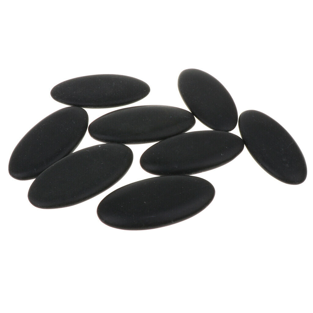 16 pcs Energy Stone Volcanic Hot Stone SPA Oil Massage Health Equipment