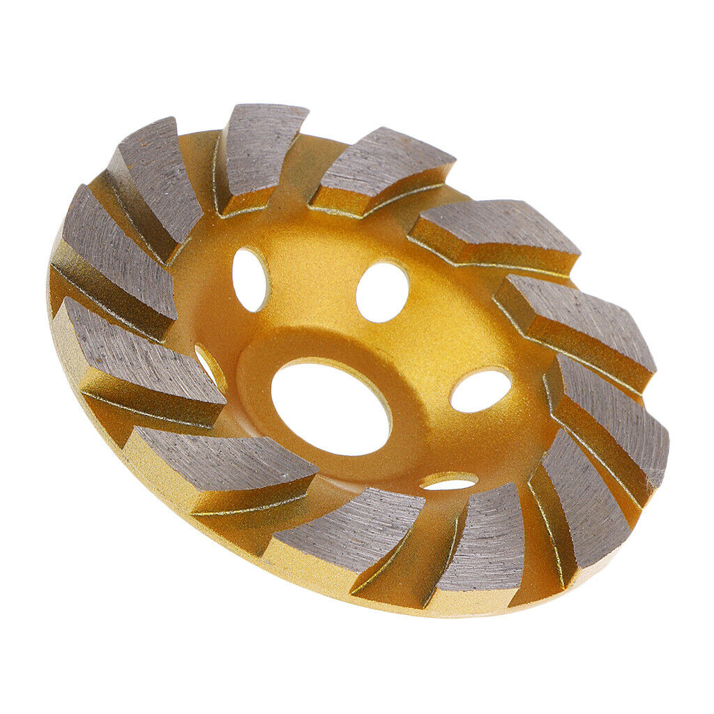 100mm 4" Diamond Grinding Cup Wheel Segment Stone Concrete Sanding Grinder