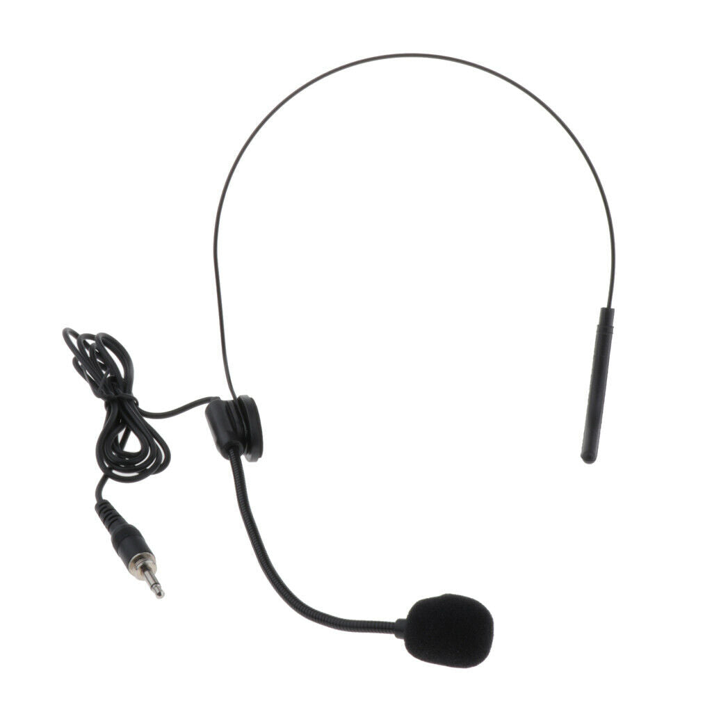 1/8" (3.5mm) & Cable Headset Microphone Condenser System for Broadcasting
