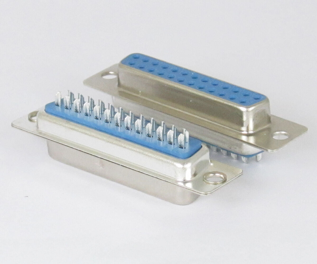 D-sub 25 PIN 2 Rows Female Solder Connector Socket DB25