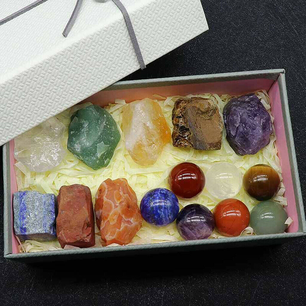 Crystal Energy Stones Amethyst Aventurine Citrine Gems Specimens Gifts