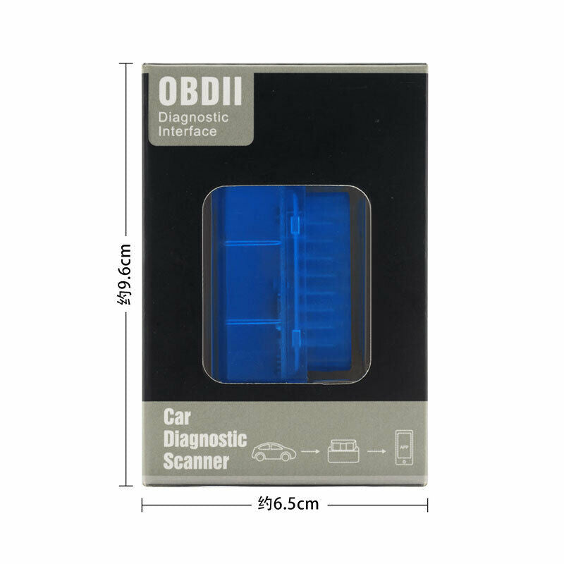 Bluetooth V2.1 Mini Elm 327 OBDII Scanner OBD Car Diagnostic Tool Code Re.l8