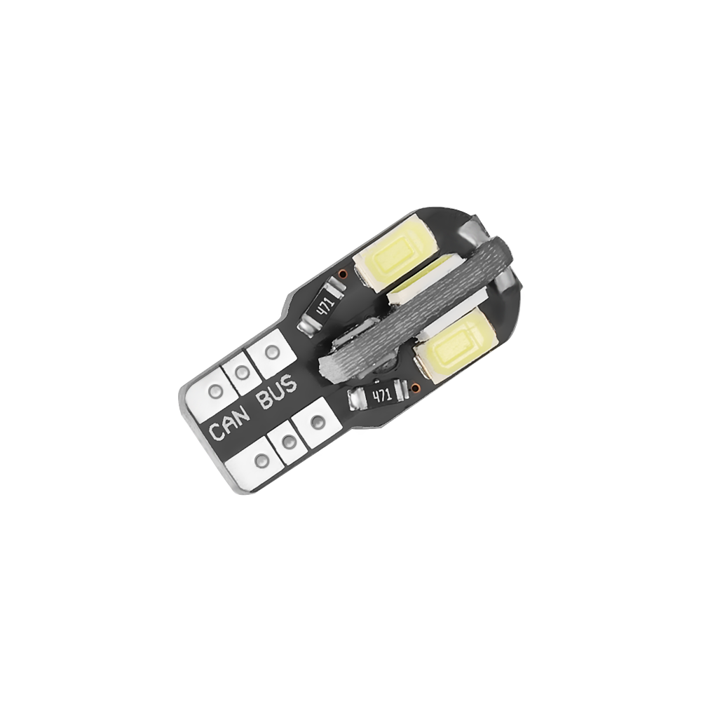 20Pcs T10 White 5730 8SMD LED 12V Car Side Wedge Light White Lamp Bulb Car Style