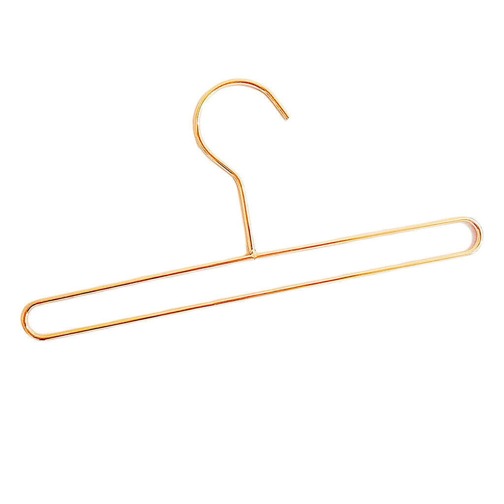 Iron Wire Clothes Hanging Closet Organizer Coat Dress Skirt Hanger,