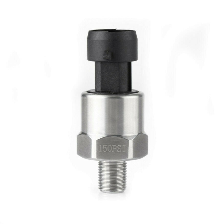 DC 5V 0-150 psi 1/8" NPT Oil Fuel Air Water Pressure Sensor Transducer w/ Cable