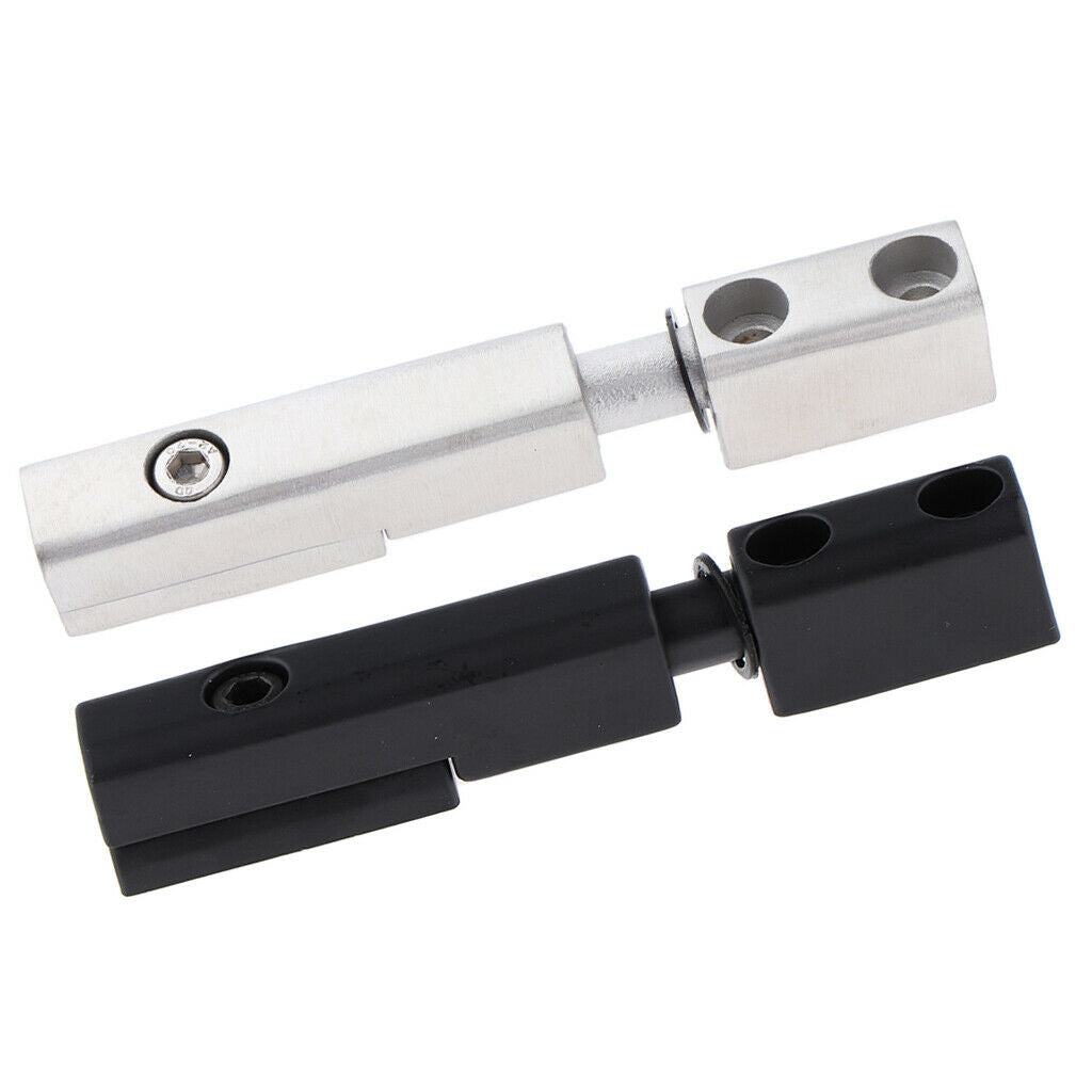3.8" Hinge Aluminum Weld Cabinet Greasable Door Trailer Tailgate Black