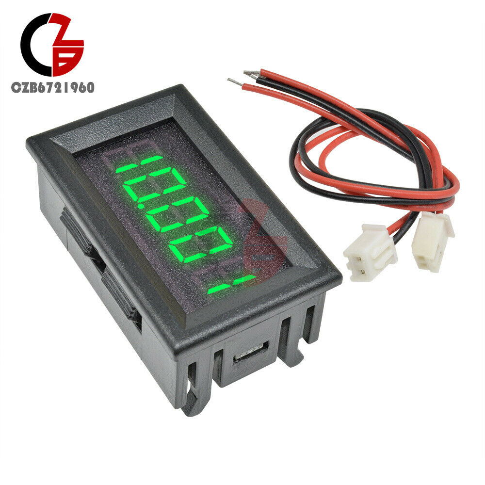 Green LED 5 Digit DC 0-4.3000-33.000V Precision Digital Volt Meter Voltage Panel