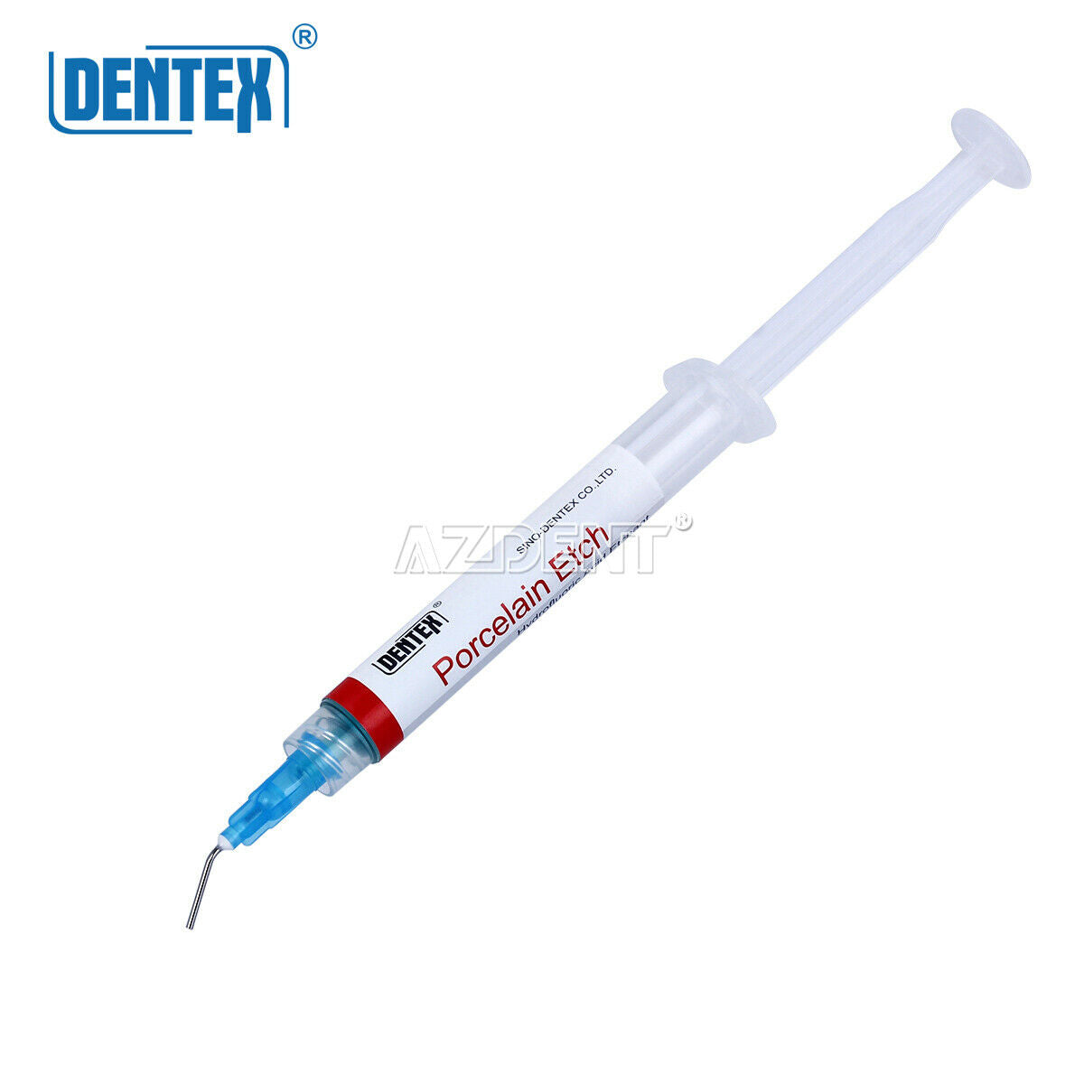 10X Dentex.Etch Dental Porcelain Gel 9.5% Hydrofluoric Acid Etchant 2.5ML