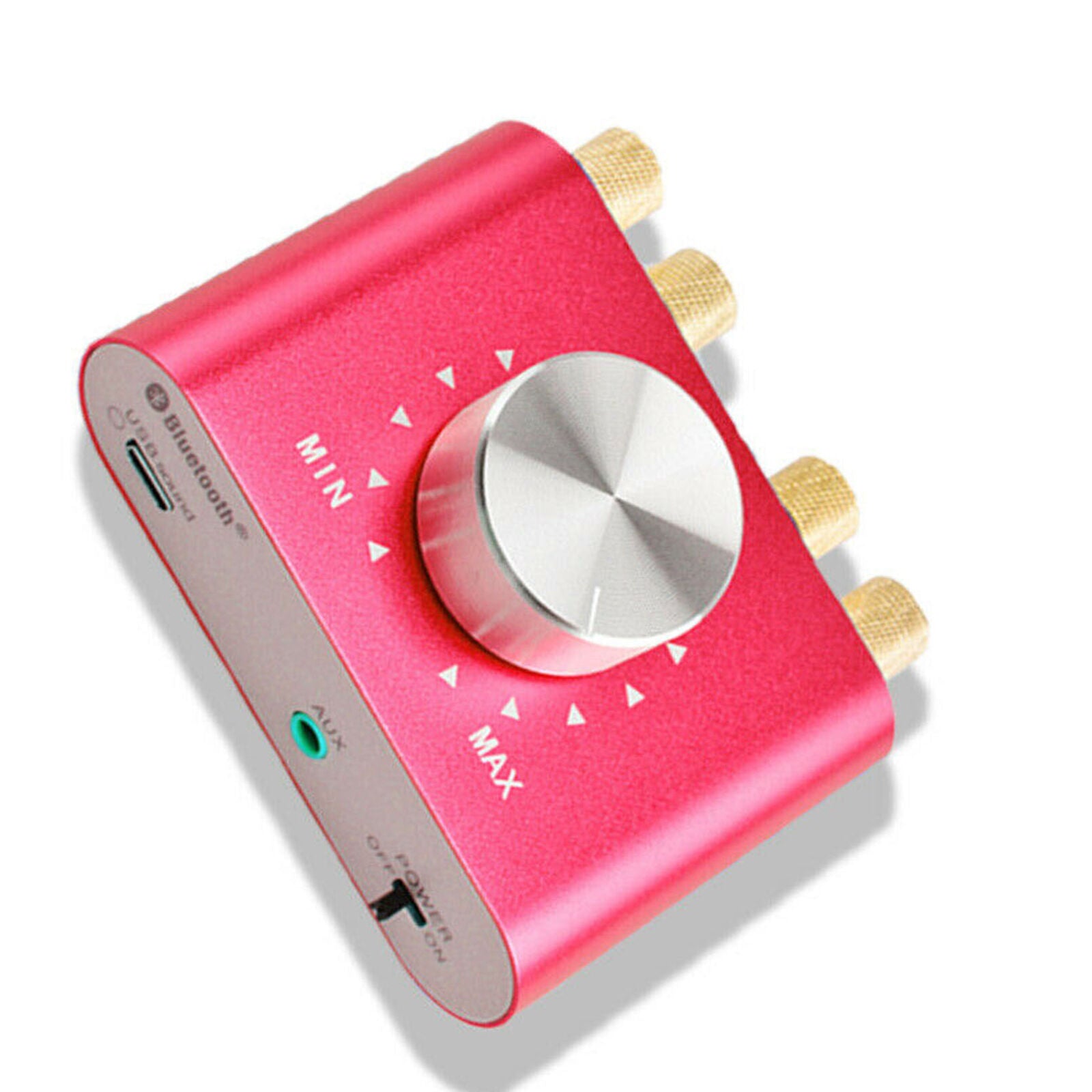 Mini Bluetooth 5.0 Digital Amplifier HiFi USB Stereo Power Amp 50W+50W
