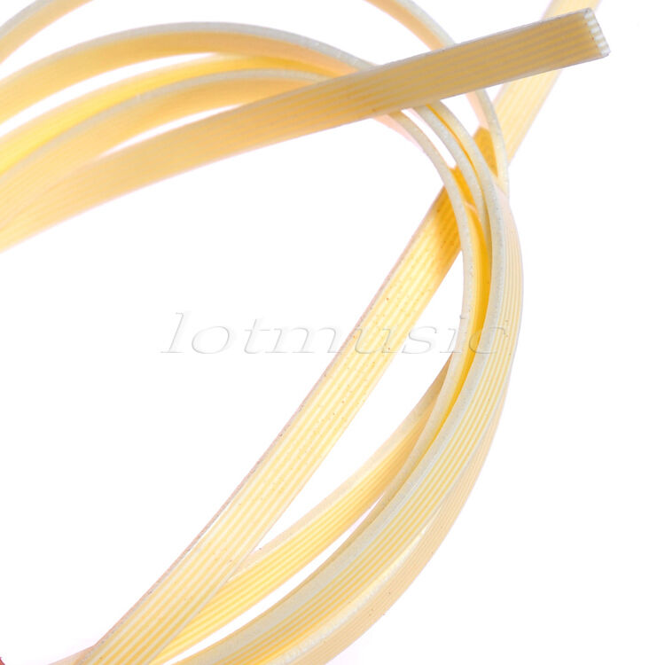 2 Pcs Guitar Bindings 5 Feet 2 x 1.5mm and 6 x 1.5mm Vertical Stripe Celluloid
