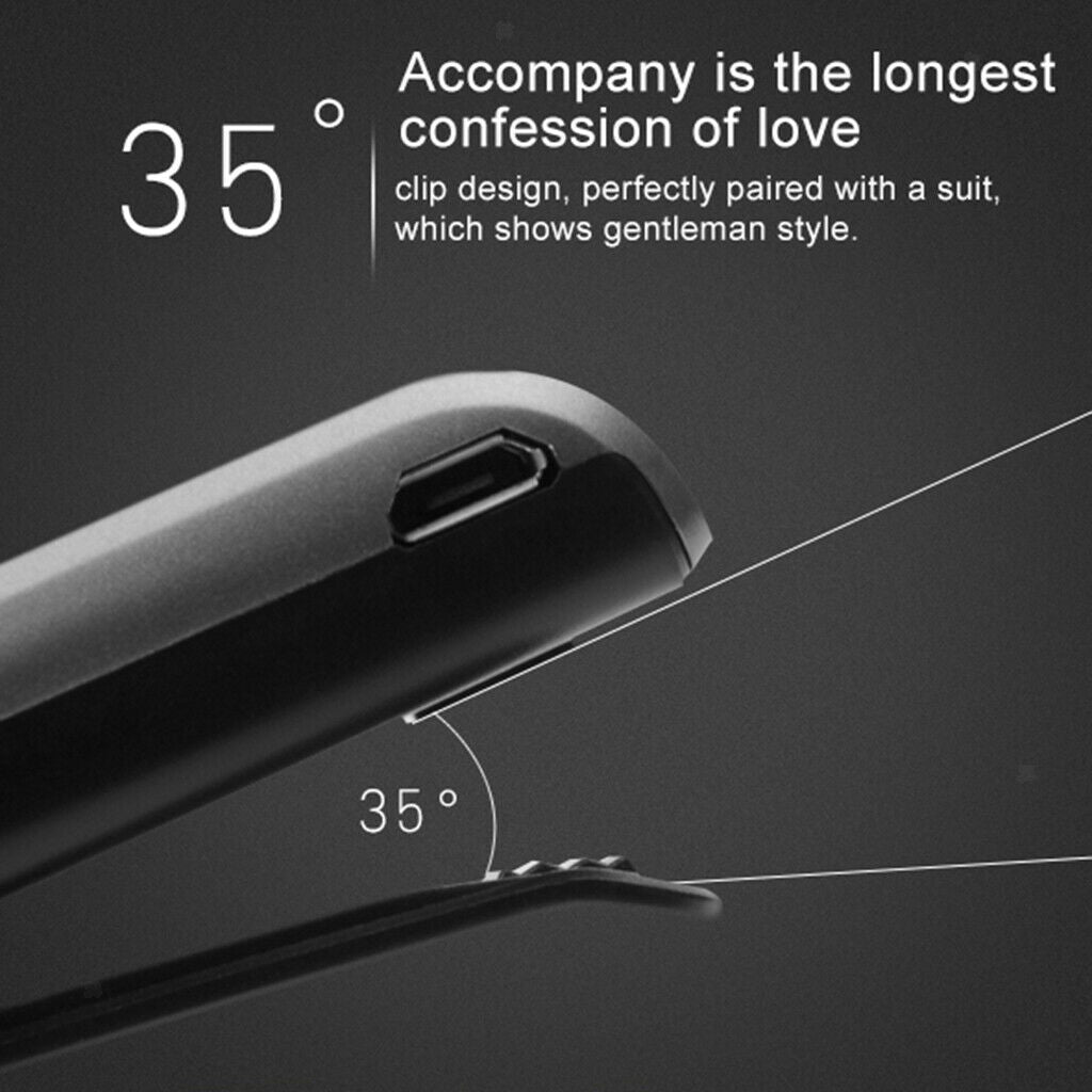 Mini Bluetooth V4.0 Headset Clip Earphone Handsfree For Smartphones Black