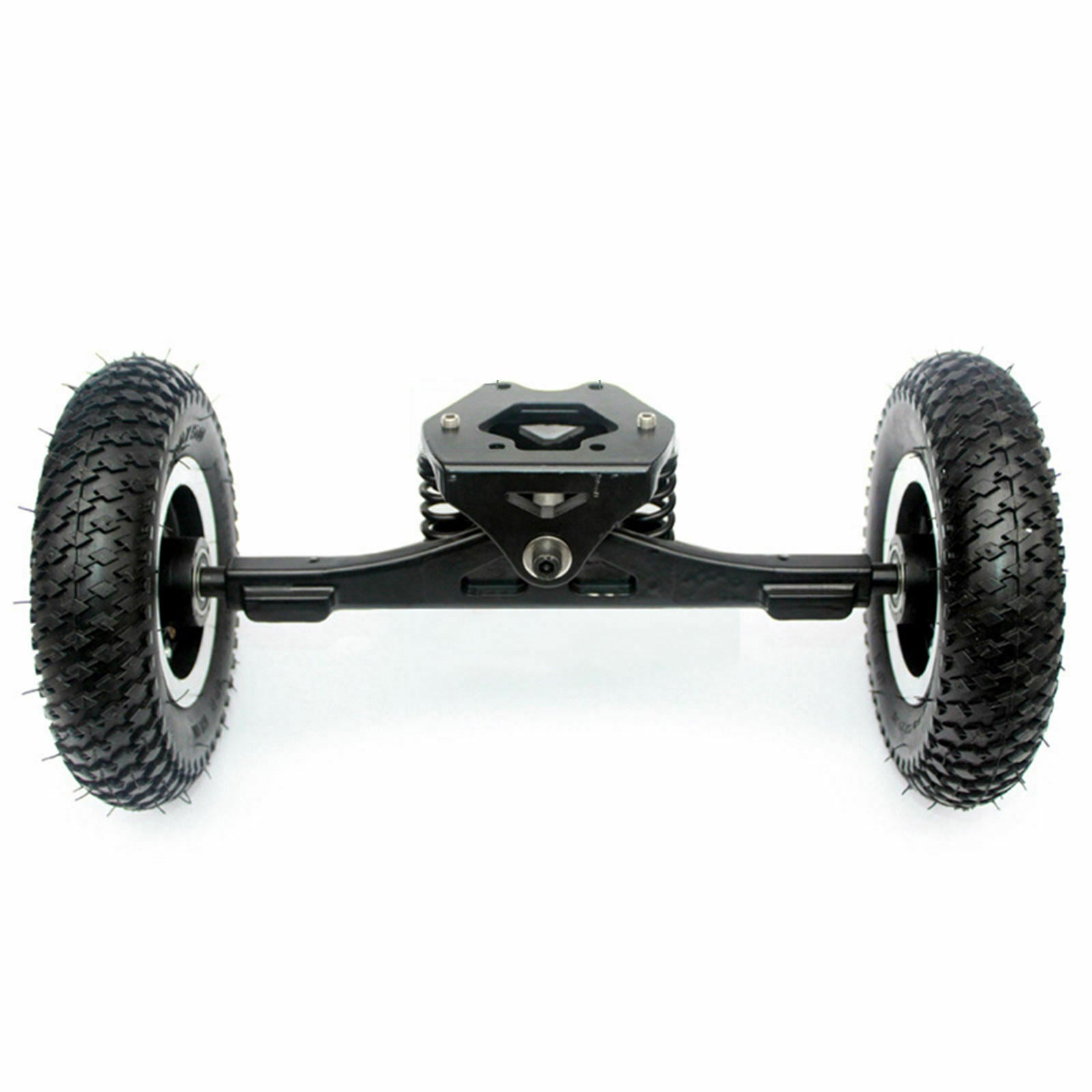 2X Electric Skateboard Parts Gear Motor Truck Wheel Pulley Inflatable Wheel