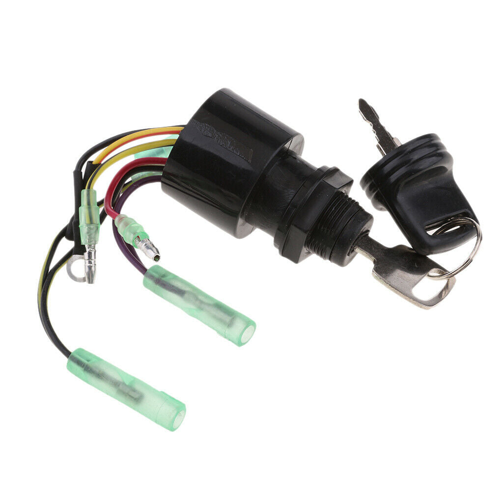87-17009A5 Key Switch Ignition for Mercury Outboard 3 Position Magneto Push
