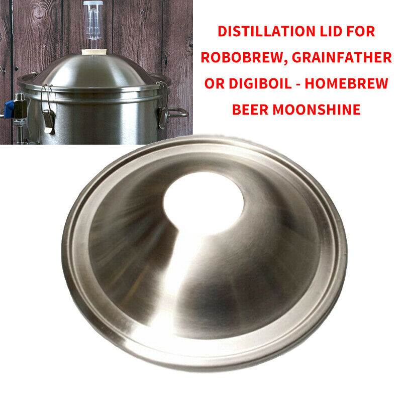 HOT Distillation Lid for Robobrew Grainfather Digiboil - Homebrew Beer Moonshine