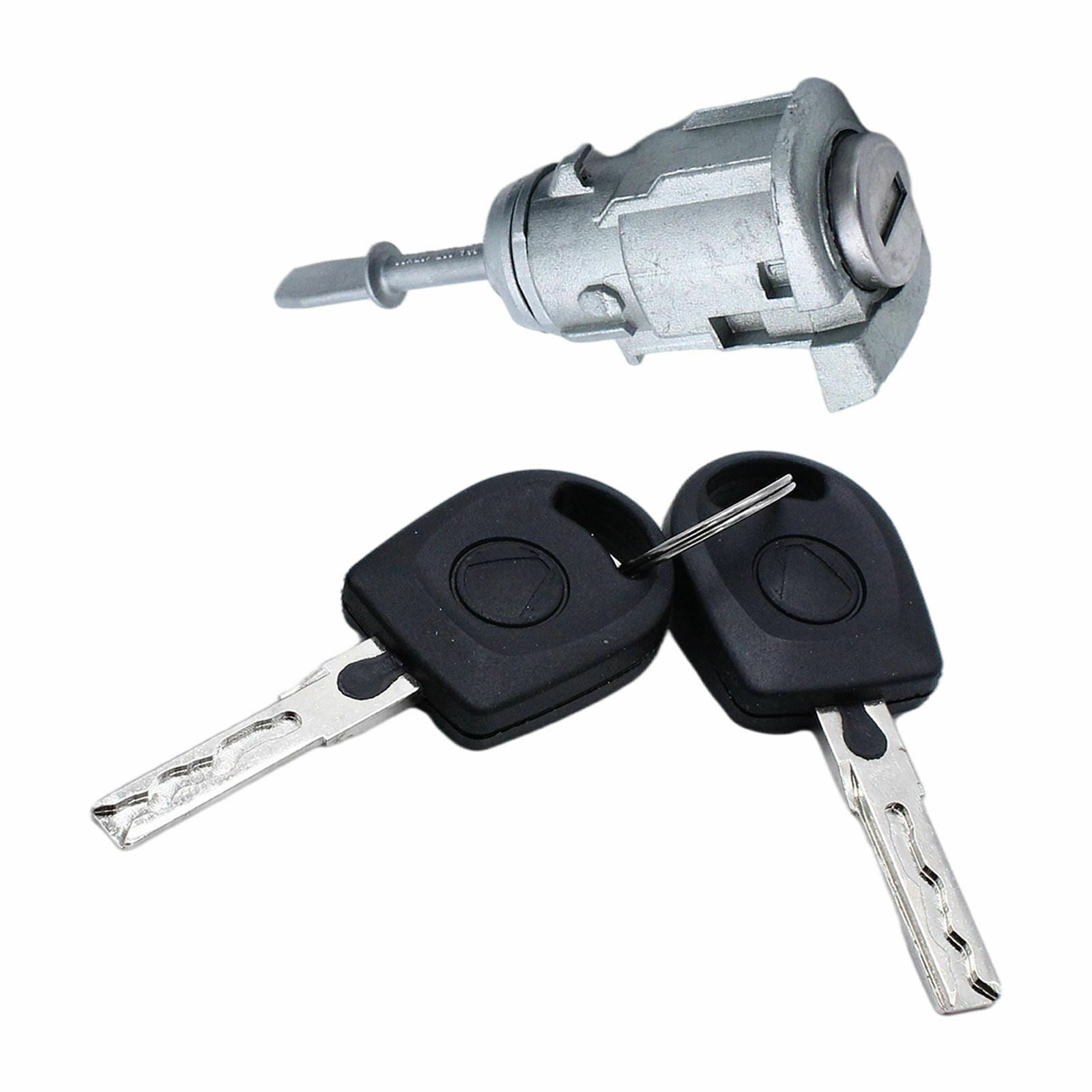 Door Lock Barrel Set with 2 Keys Accessories for VW Golf IV 1997-2005