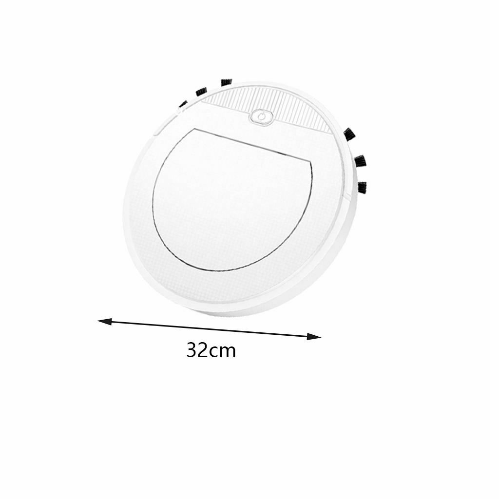 3 in 1 Robot Vacuum Cleaner, Sweeper Drag Mopping 2000Pa Suction, Robotic