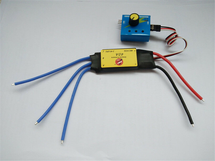 12V 40A ESC Drive Controller 480W for Car Turbine Power Booster Turbo Charger