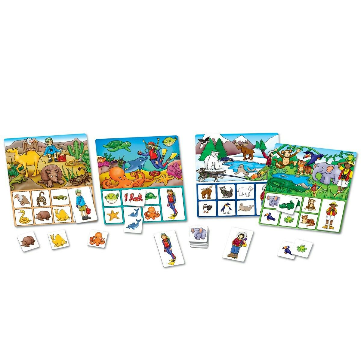 Orchard Toys 069 Where Do I Live? Matching Memory Lotto Game Toddler Children 3+