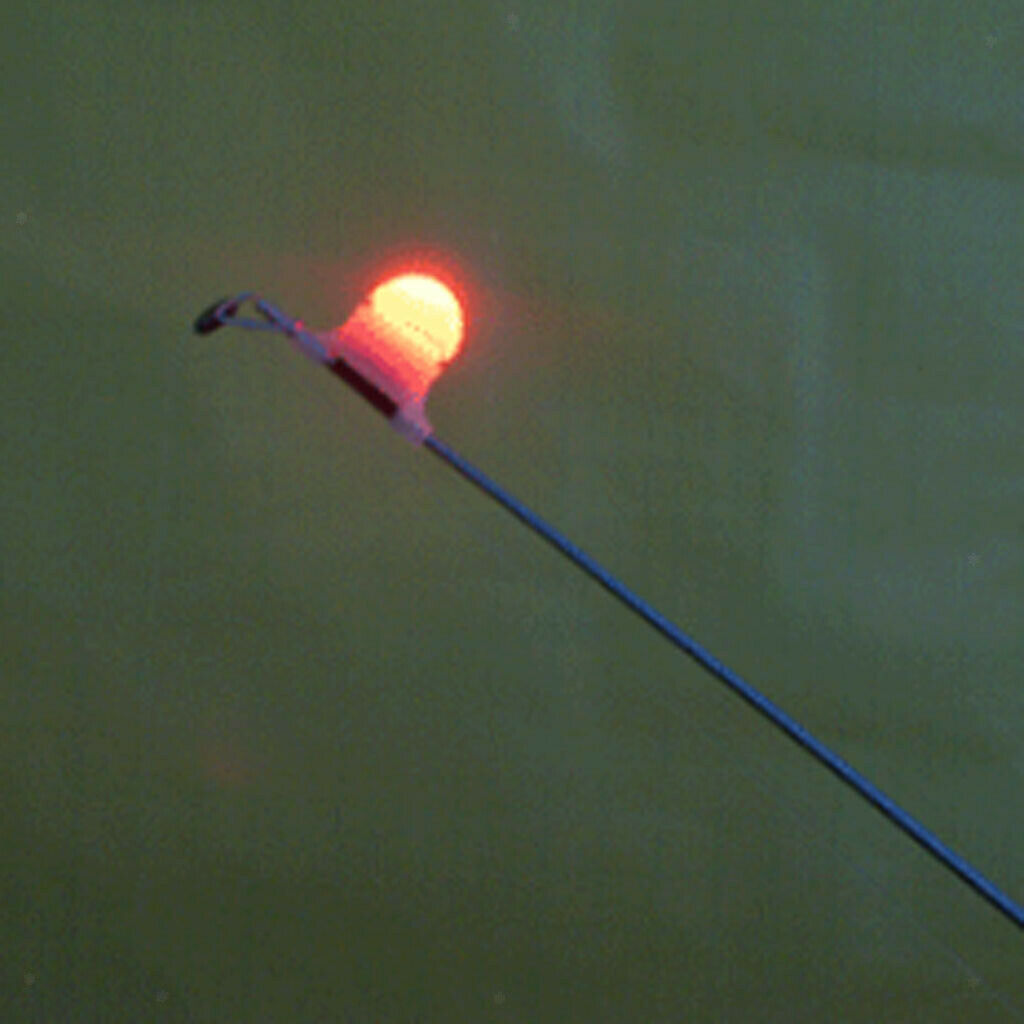 2 Pcs Fishing LED Rod Night  Alert Bite Alarm Professional