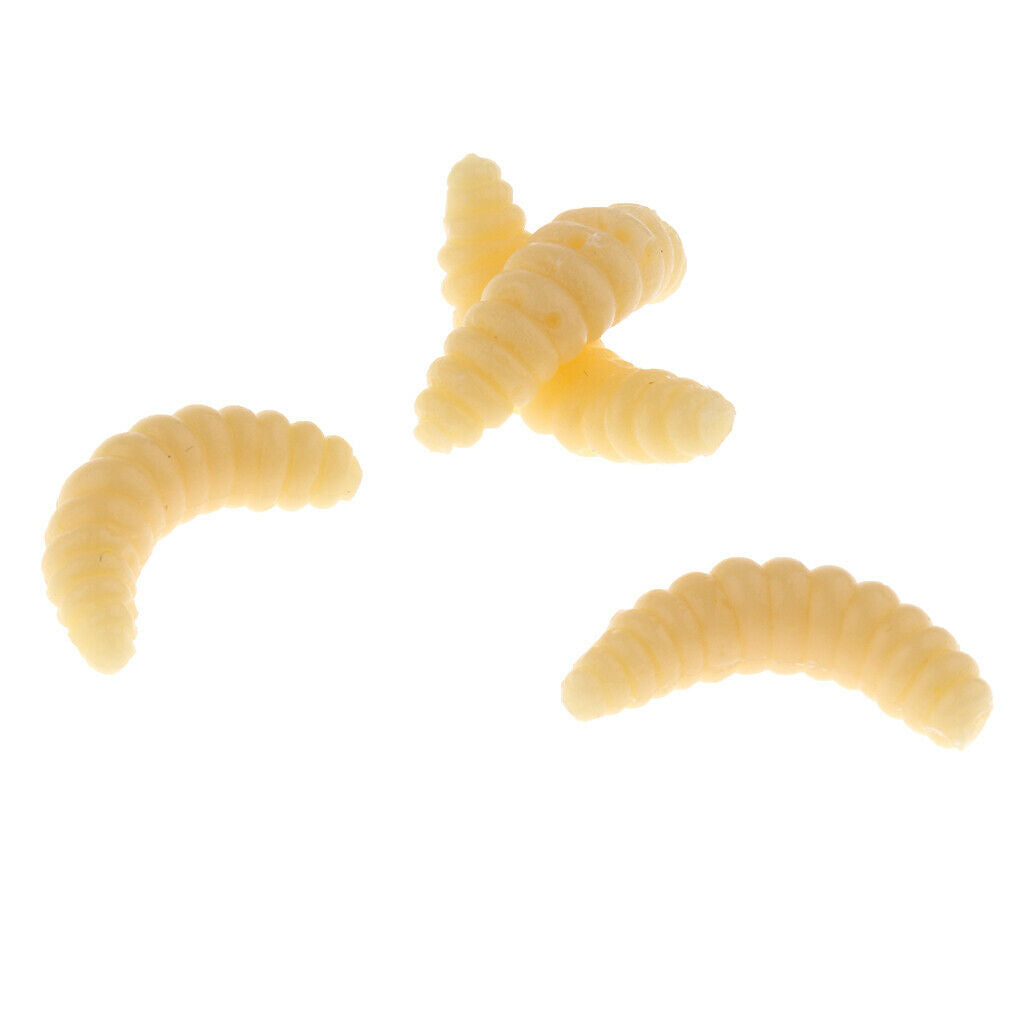 160Pcs Artificiais Fishing Worms Lure Soft  Fishing Lures Curly Grub Baits