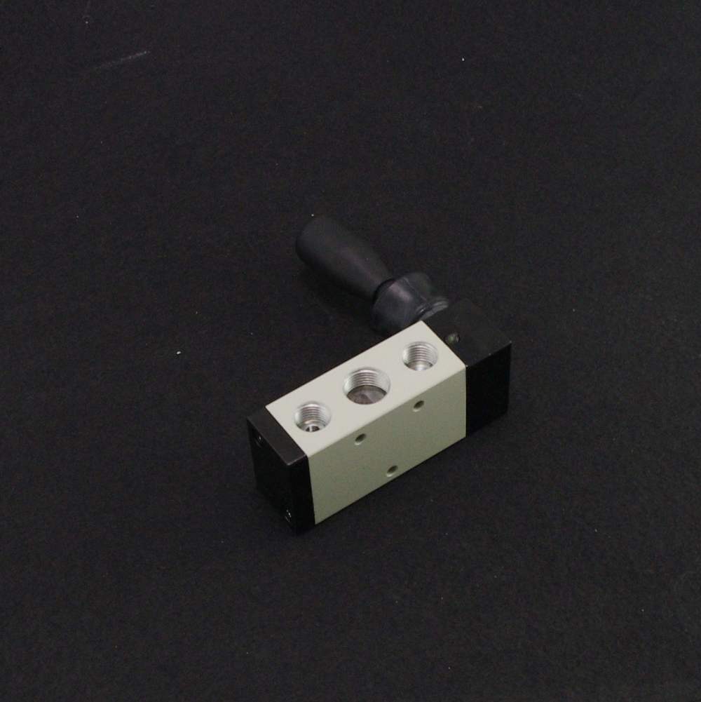 1PCS 5 Way 2 Position 3/8" BSPT Hand Lever Operated Pneumatic Valve 4H310-10