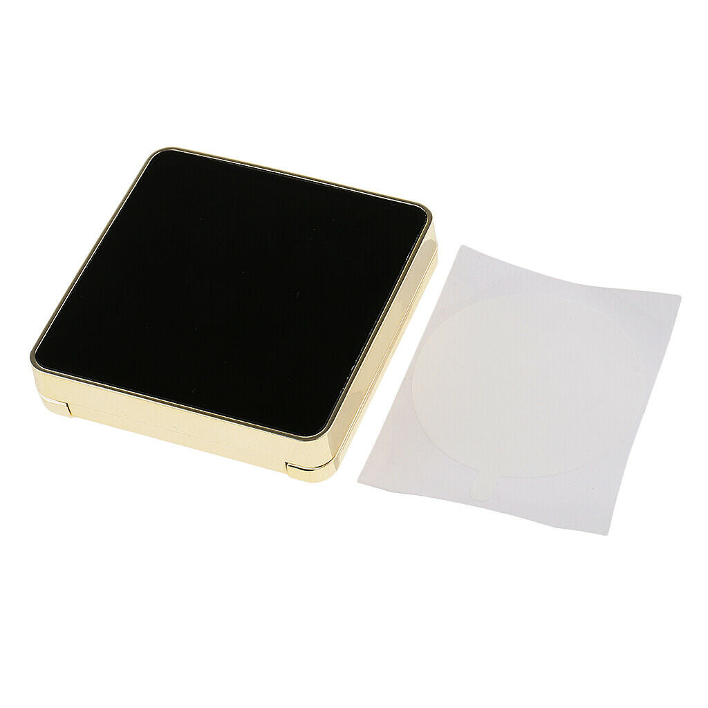 2 Square Empty Luxurious Portable Air Cushion Puff Makeup DIY Container Case