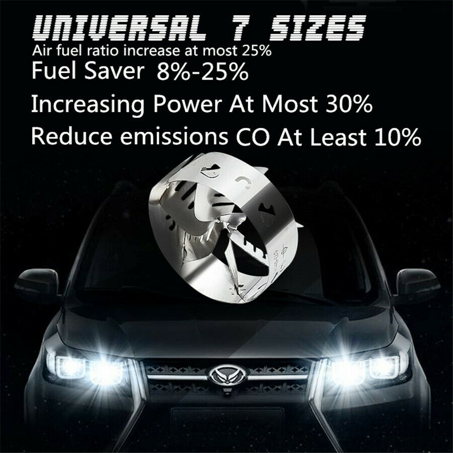 74-79MM Car SUV Supercharger Turbo Fuel Gas Saver/Turbocharger Saver Air-fuel